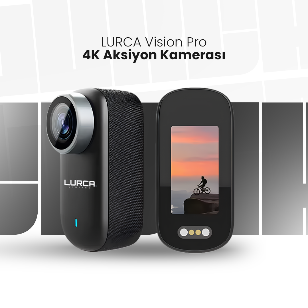 LURCA™ Vision Pro 4K Aksiyon Kamerası