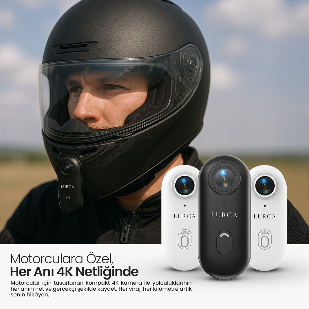 LURCA™ 4K Ultra HD Mini Aksiyon Kamerası