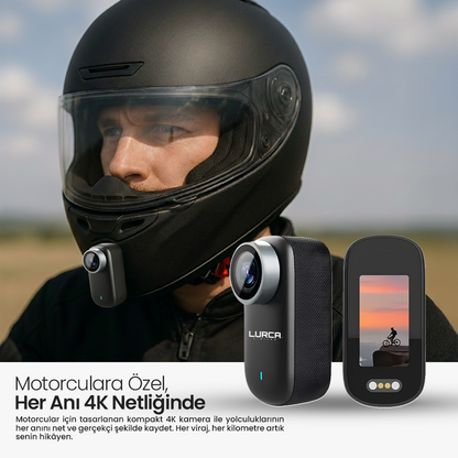 LURCA™ Vision Pro 4K Aksiyon Kamerası