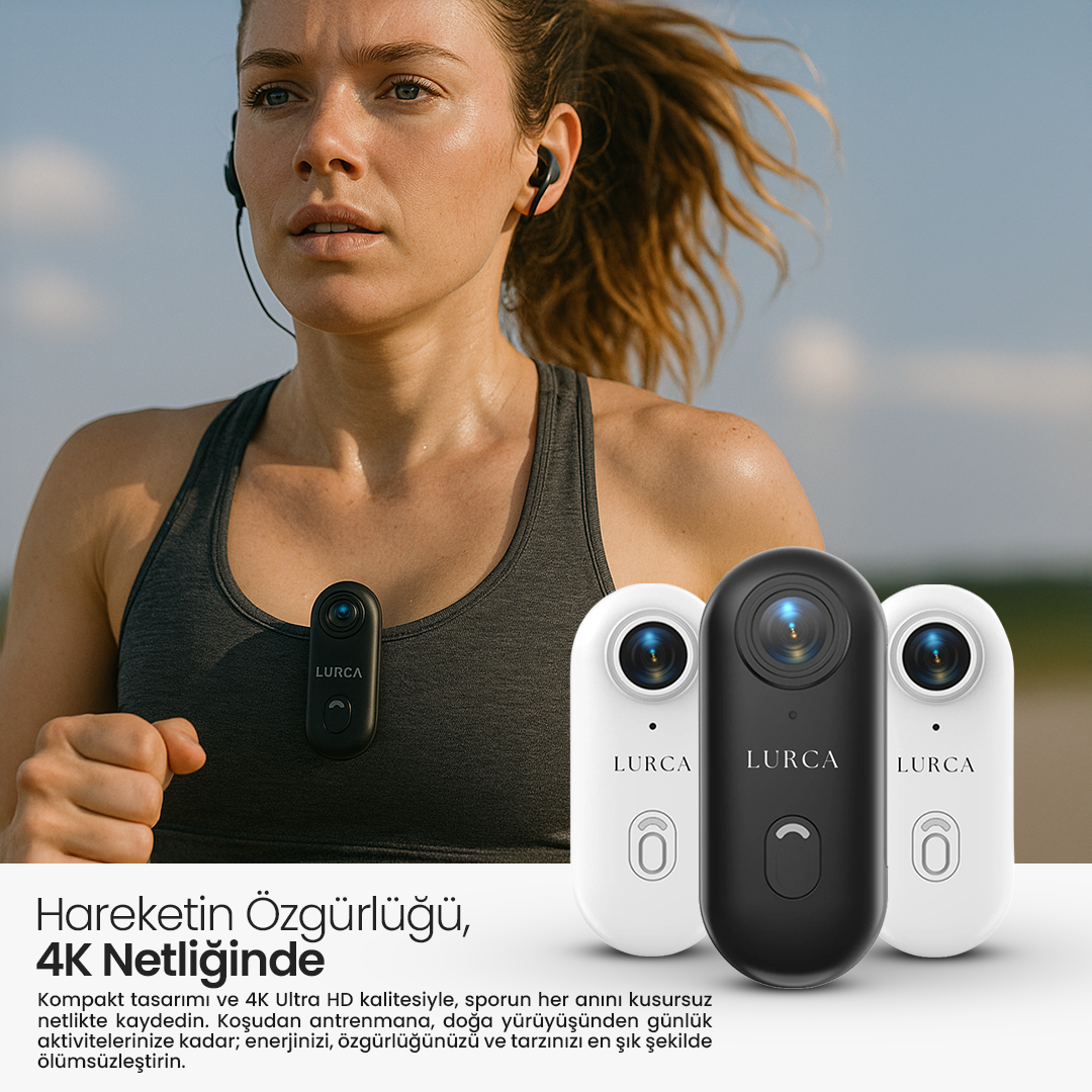 LURCA™ 4K Ultra HD Mini Aksiyon Kamerası