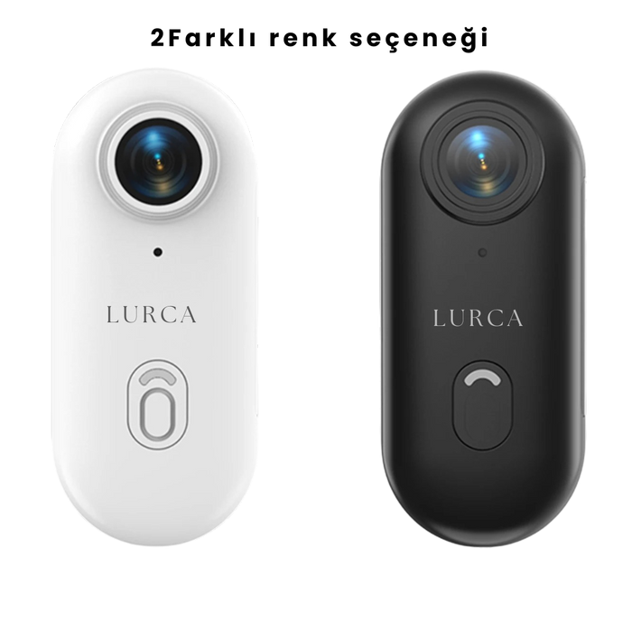 LURCA 4K Ultra HD Aksiyon Kamerası 🎥 – Manyetik, Hafif, Suya Dayanıklı!