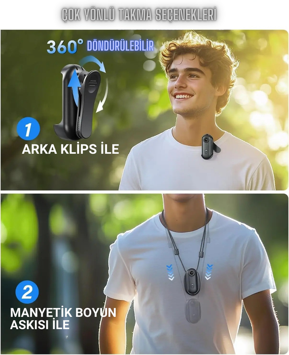 LURCA 4K Ultra HD Aksiyon Kamerası 🎥 – Manyetik, Hafif, Suya Dayanıklı!